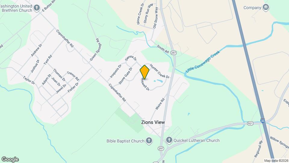 455 Kentwell Dr Map and Location Details