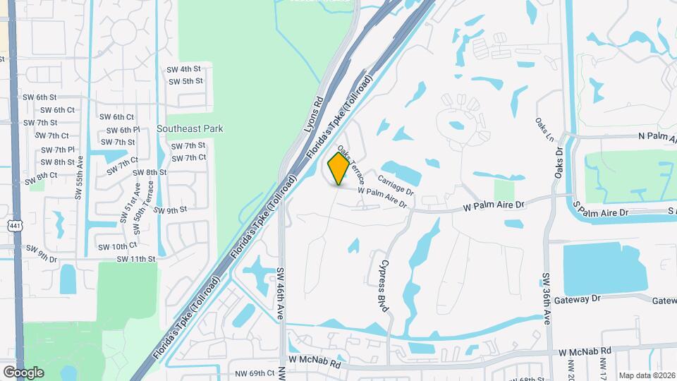 702 Cypress Grove Dr Map and Location Details