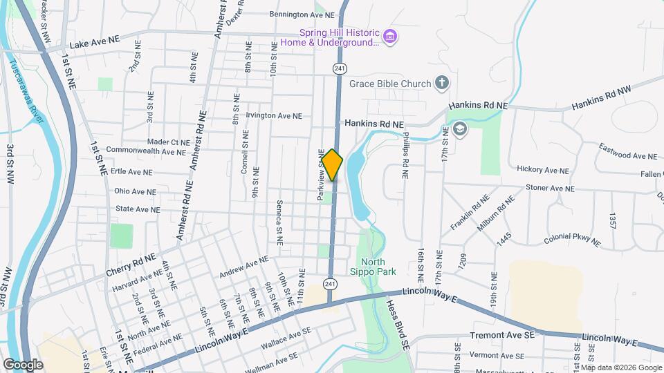 857 Wales Rd NE Map and Location Details