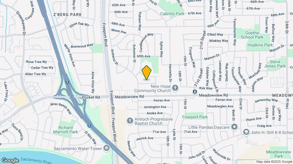 1571 Glidden Ave Map and Location Details