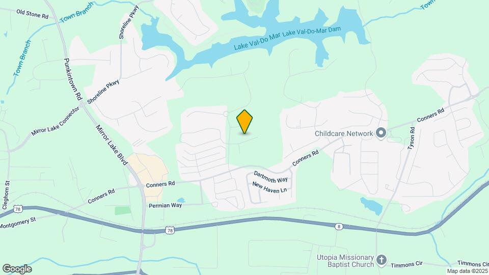 1107 Charter Oak Ct Map and Location Details