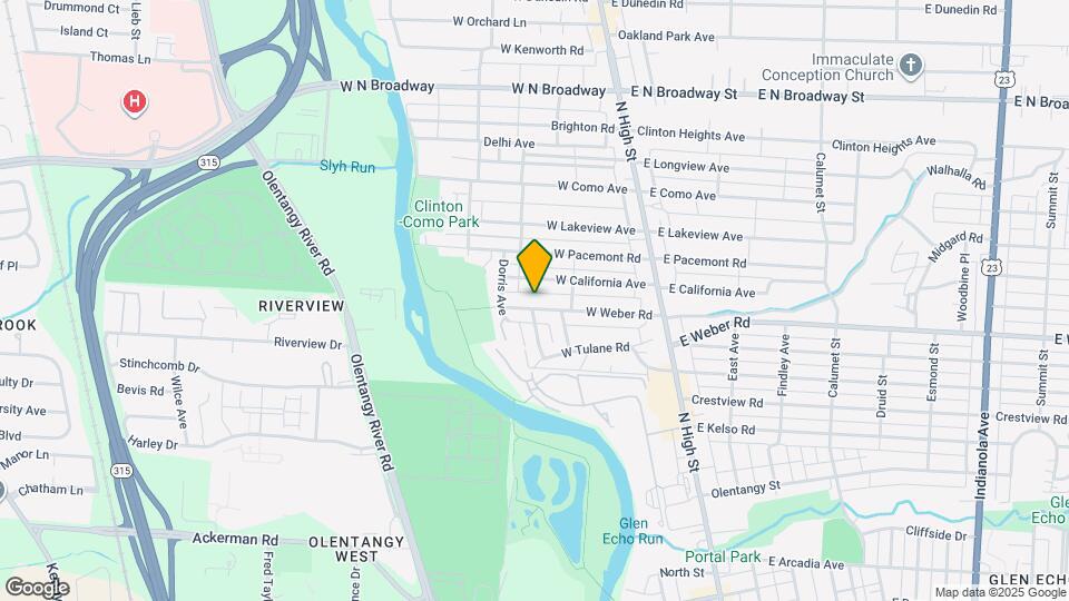 174 W Weber Rd Map and Location Details