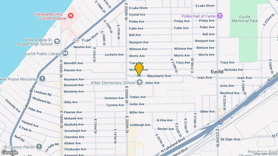 20300 Naumann Ave Map and Location Details