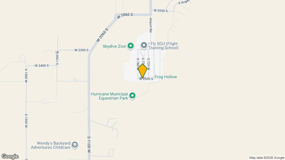 771 W 2500 S Map and Location Details