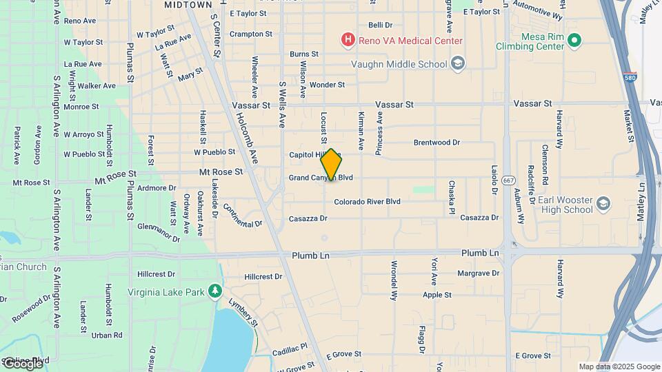 1618 Locust St Map and Location Details