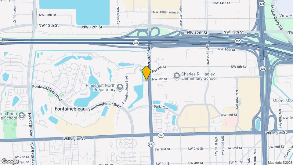 506 NW 87th Ave Map and Location Details