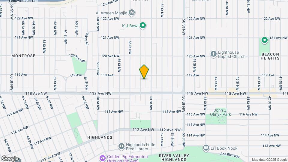 11837 54th St. NW Map and Location Details