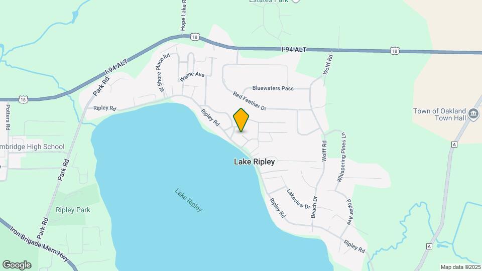 W9206 Ripley Rd Map and Location Details