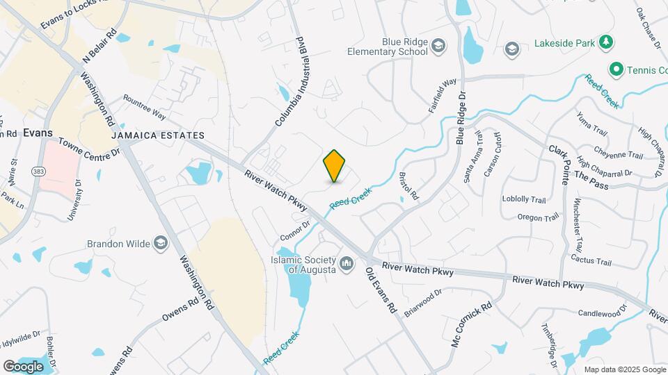 121 Canton Park Ave Map and Location Details