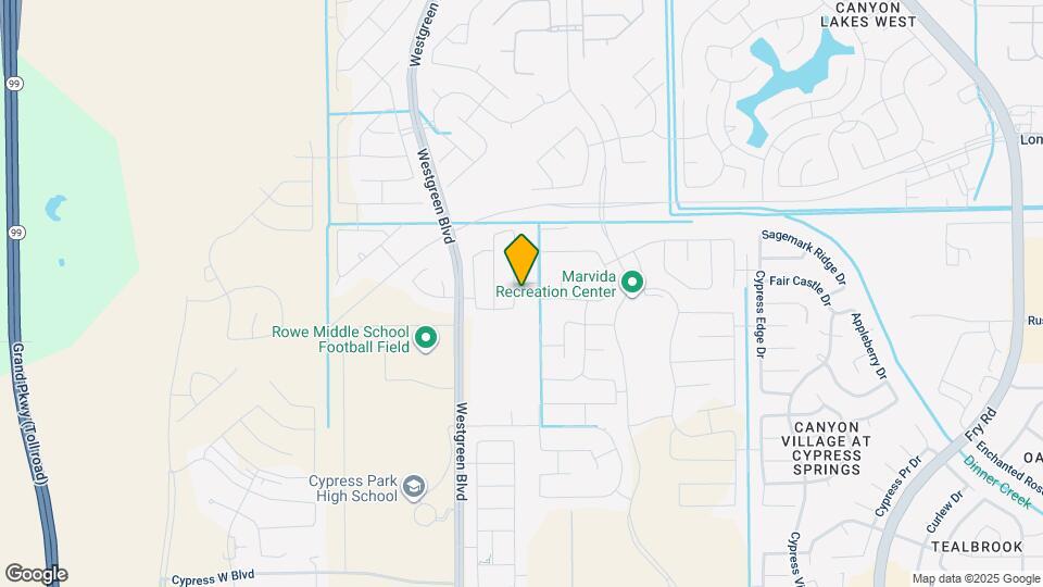 7922 Cypress Country Dr Map and Location Details