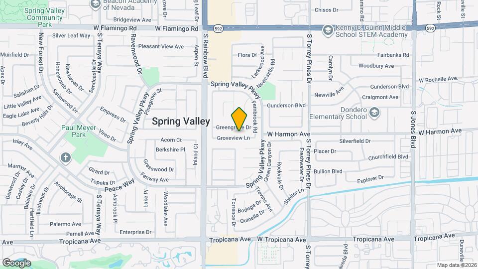 6764 Groveview Ln Map and Location Details