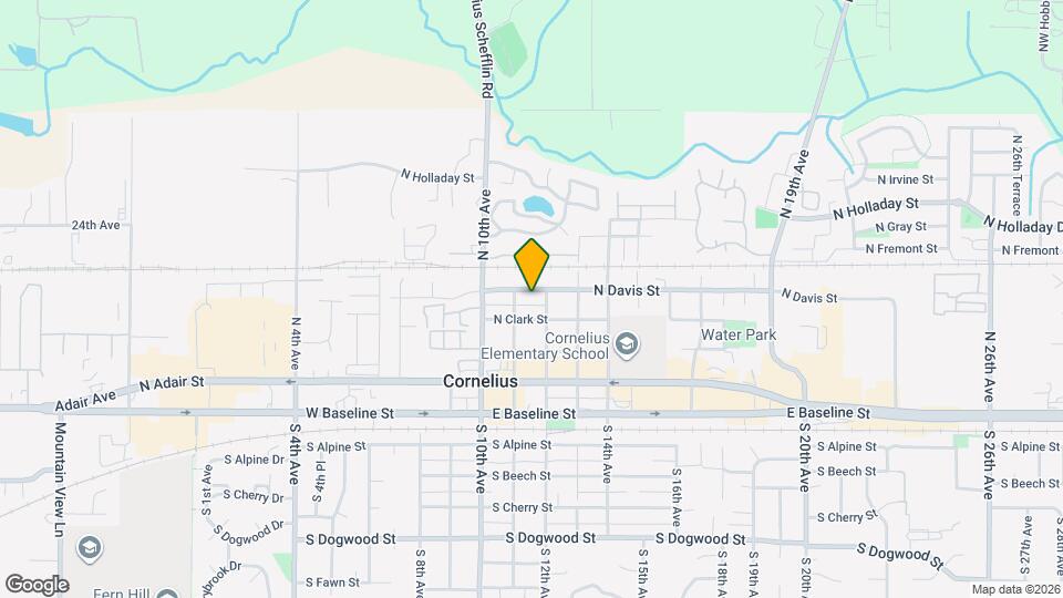 1163 N Davis St Map and Location Details
