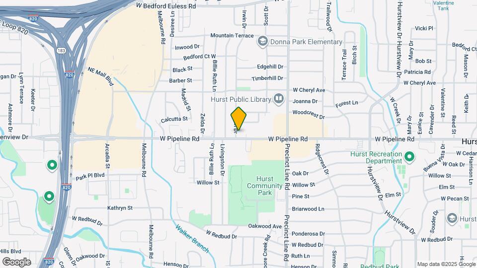 800 Irwin Dr Map and Location Details