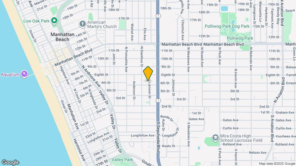 605 Larsson St Map and Location Details