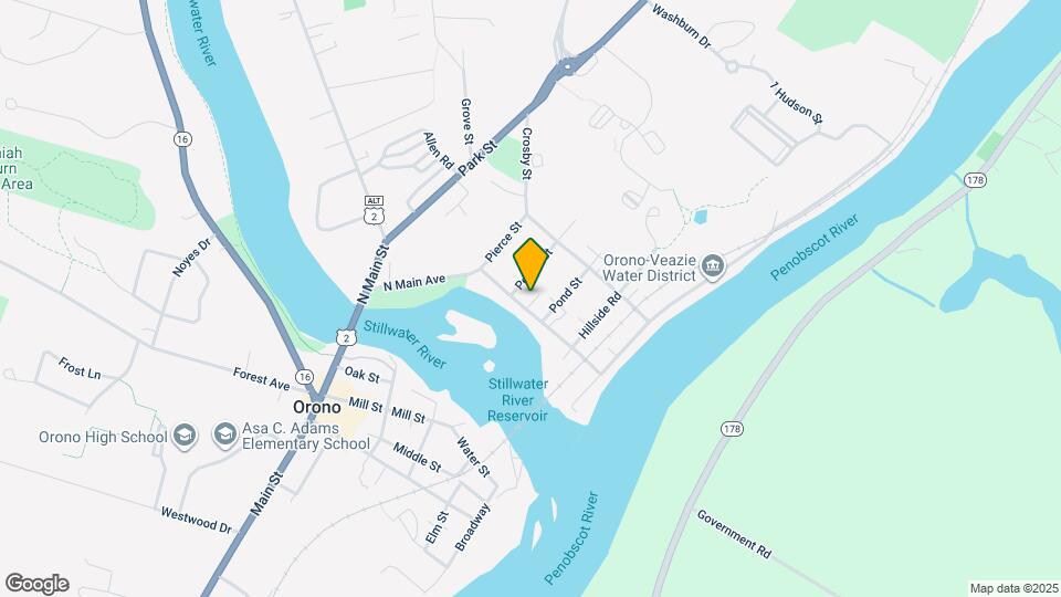 80 N Main Ave Map and Location Details