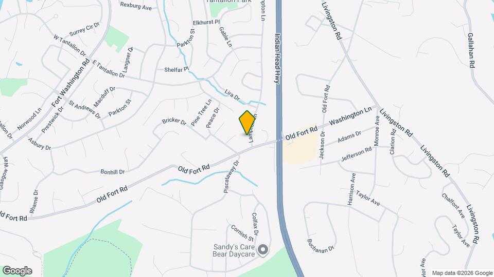 12817 Lampton Ln Map and Location Details