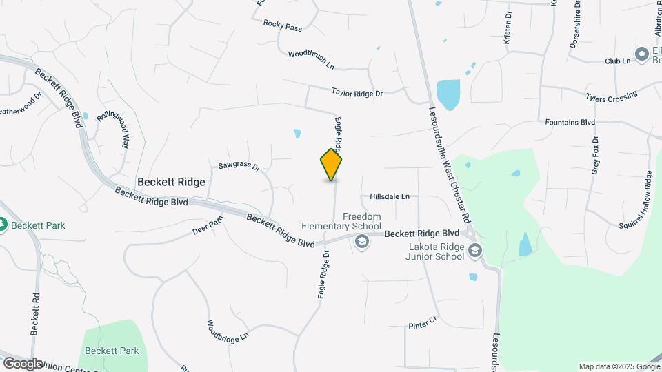 8237 Eagle Ridge Dr Map and Location Details