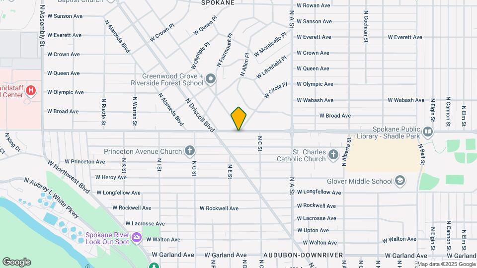 3211 W Wellesley Ave Map and Location Details