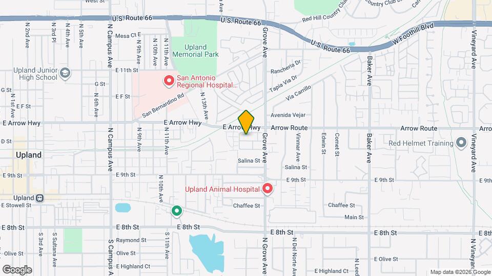 1425 Cottonwood St Mapa y Detalles de la Ubicación