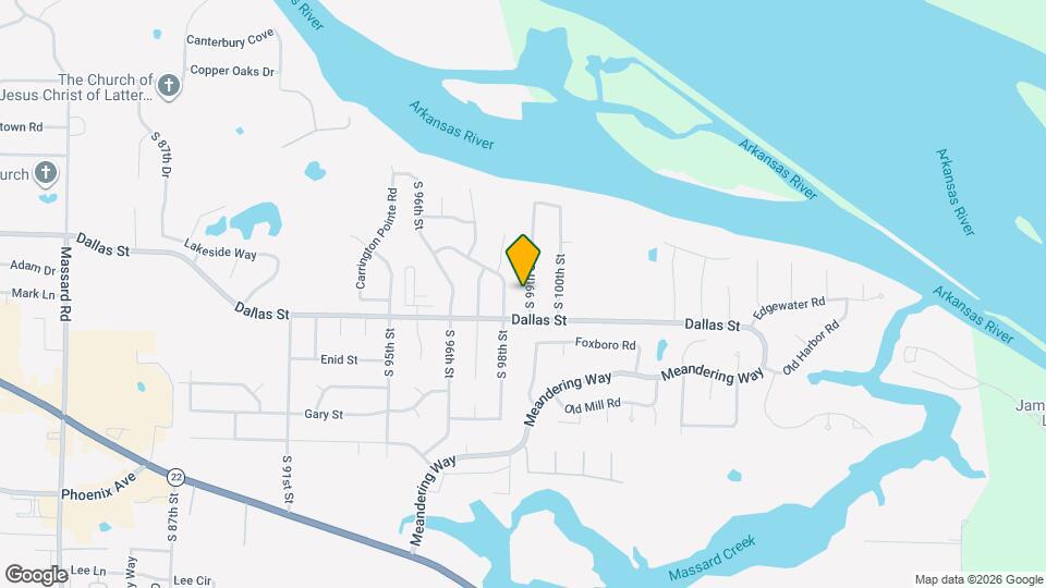 3104 S 99th St Map and Location Details