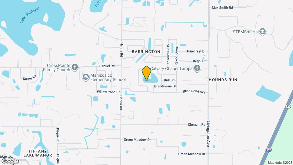 17509 Meadowbridge Dr Mapa y Detalles de la Ubicación