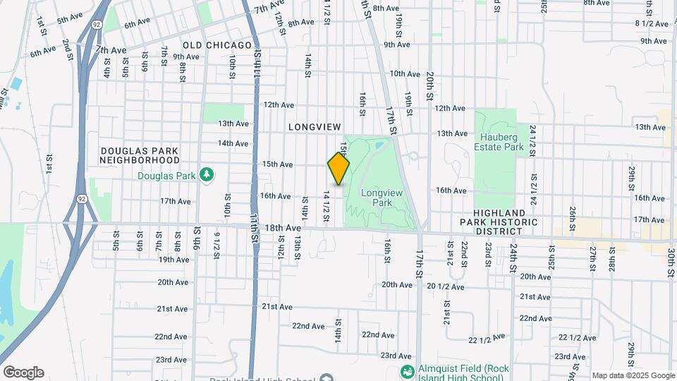 1534 15th St Map and Location Details