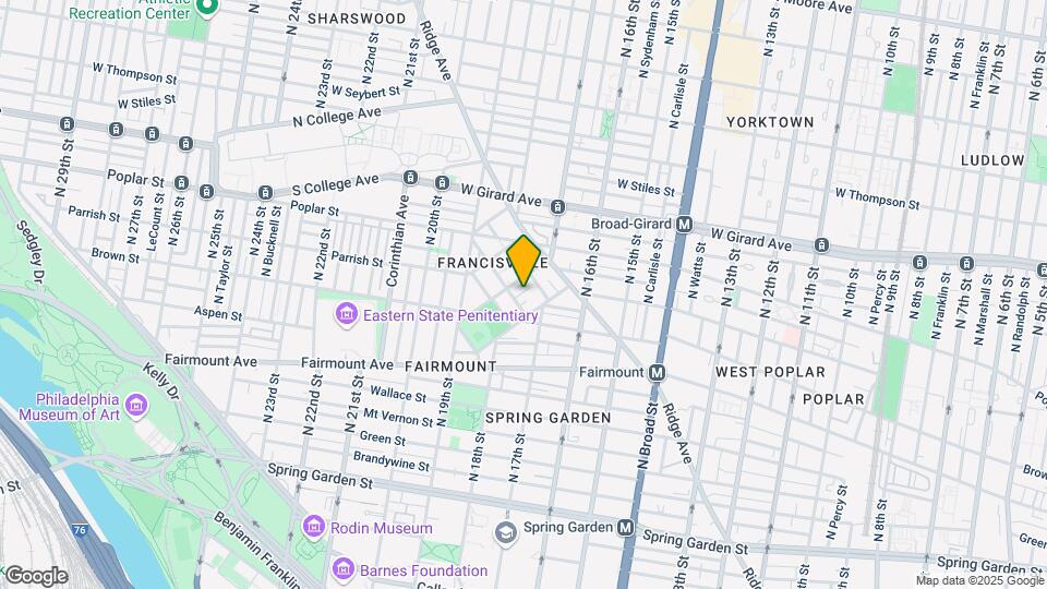 815 Perkiomen St Map and Location Details