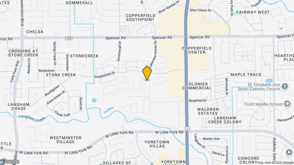 6706 Honey Harvest Ln Map and Location Details