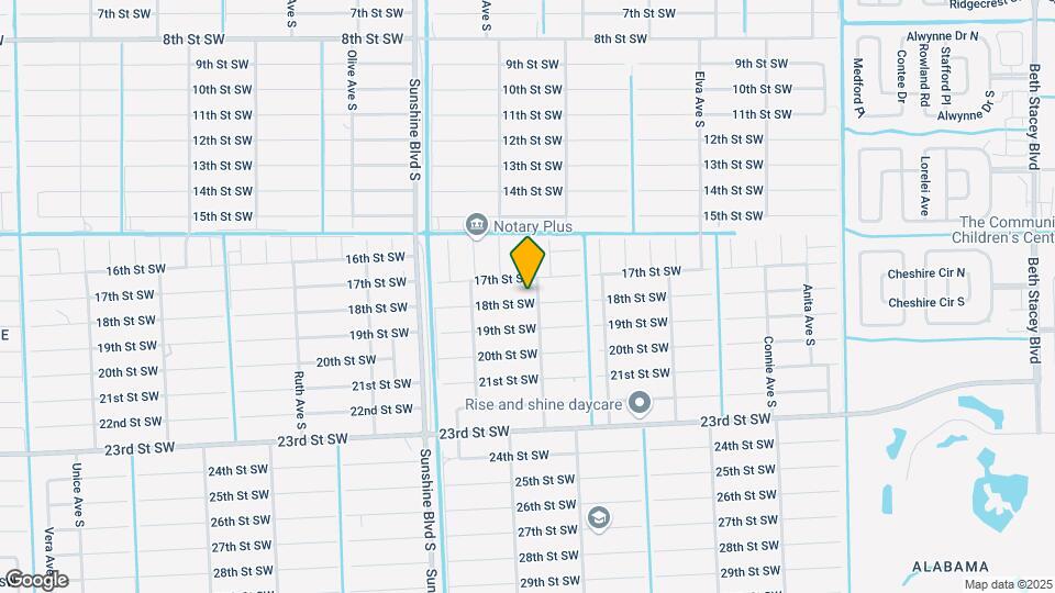 2916 18th St SW Map and Location Details