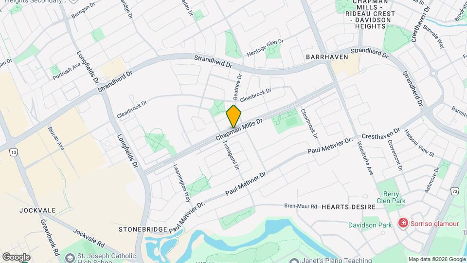 554 Chapman Mills Dr Map and Location Details