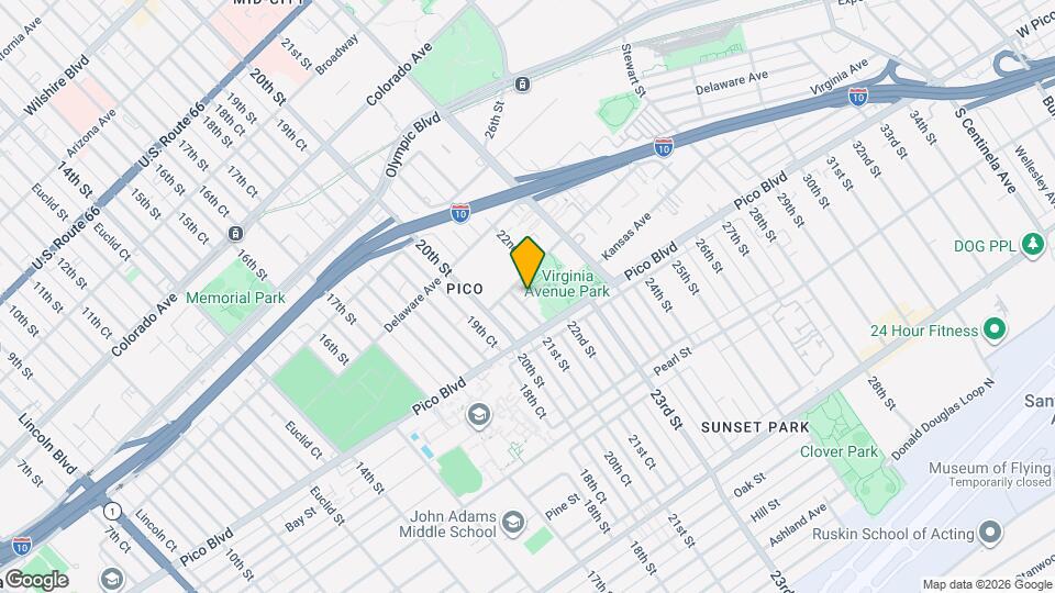 2015 21st St, Unit A Map and Location Details