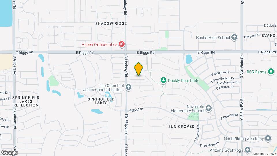 4094 E Bellerive Dr Map and Location Details