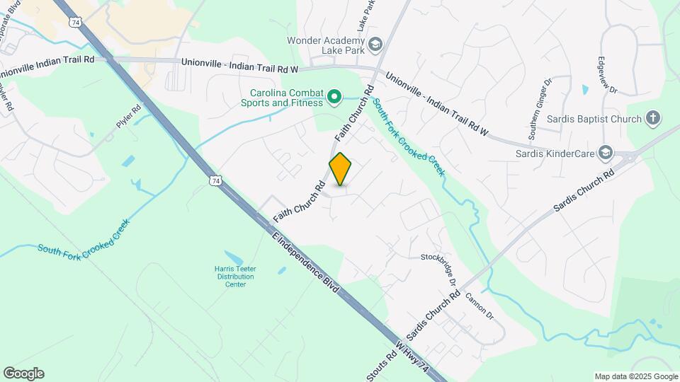 3201 Creek Trail Rd Map and Location Details