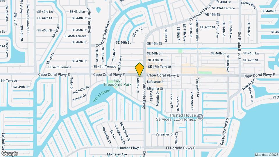 4810-4914 Coronado Pky Mapa y Detalles de la Ubicación