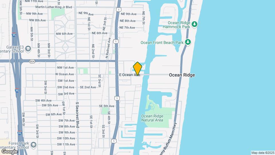 740 E Ocean Ave Mapa y Detalles de la Ubicación