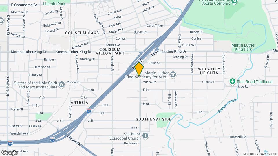 511 Pecan Valley Dr Map and Location Details