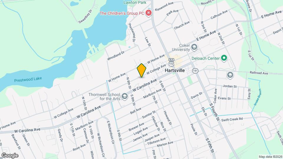 307 W College Ave Mapa y Detalles de la Ubicación