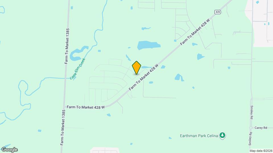 5928 Mustang Creek Ln Map and Location Details