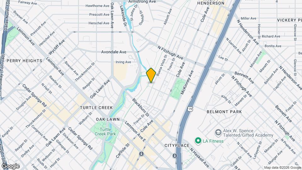 4017 Buena Vista St Map and Location Details