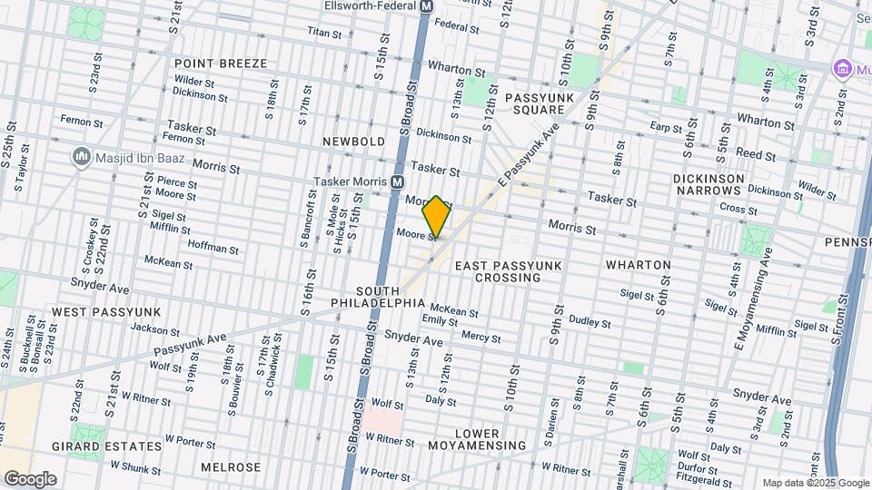 1809 S 13th St Map and Location Details