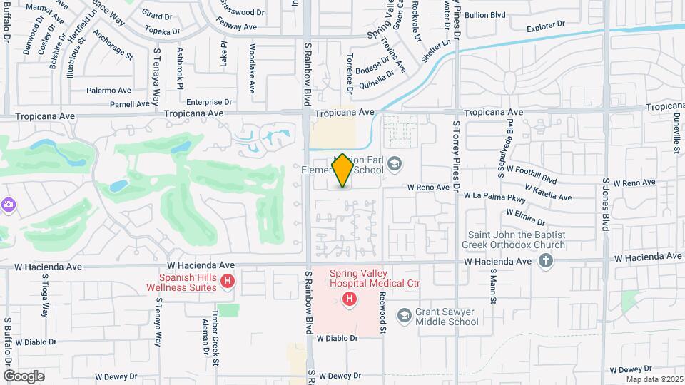 5066 S Rainbow Blvd Map and Location Details