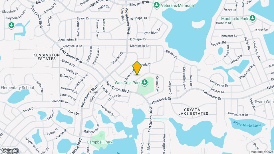 1864 N Merrick Dr Map and Location Details