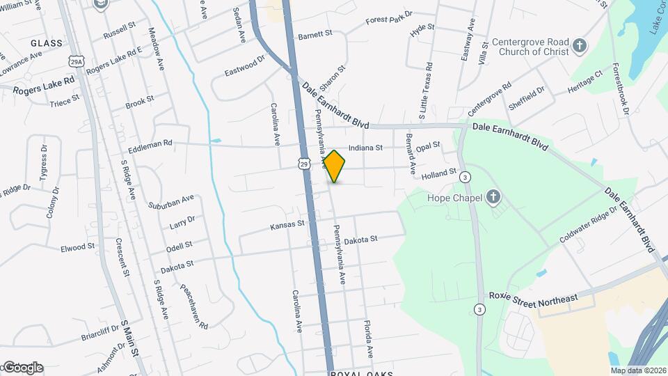 1725 Inspired Way Map and Location Details