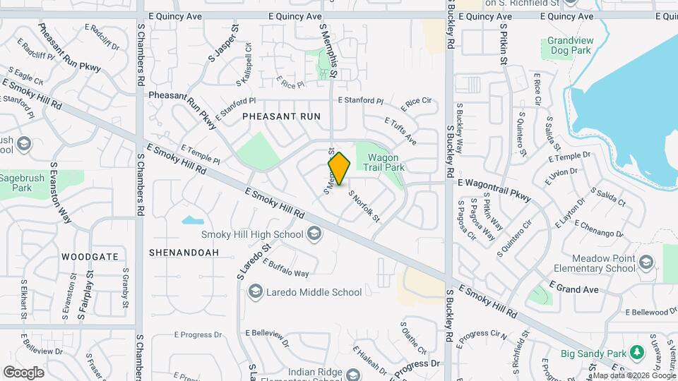 4746 S Memphis St, Unit 3 Map and Location Details
