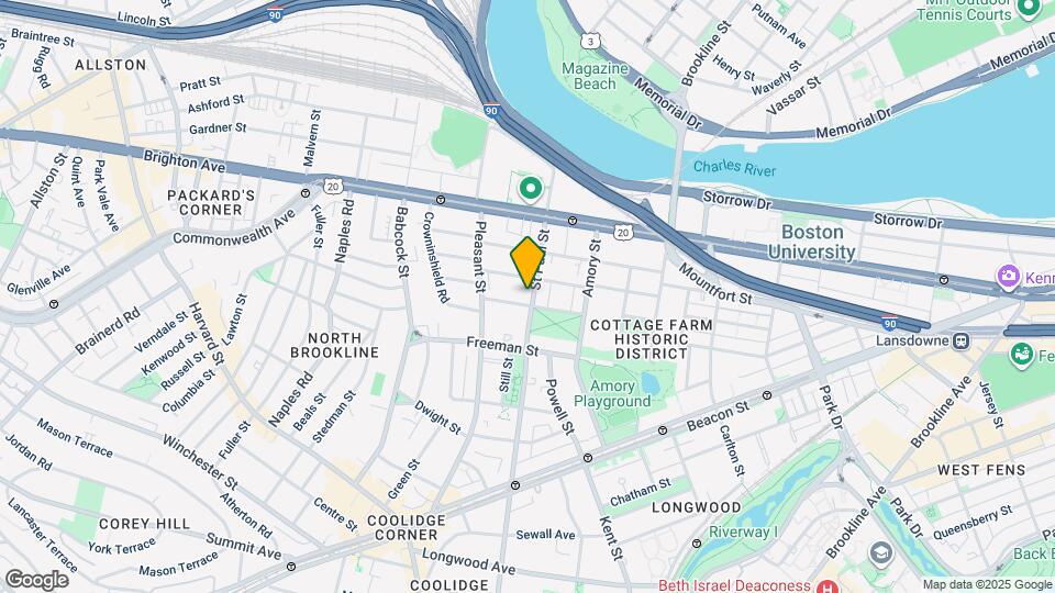 330 Saint Paul St Map and Location Details