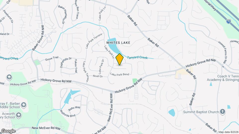 2716 Lake Park Ridge E Map and Location Details