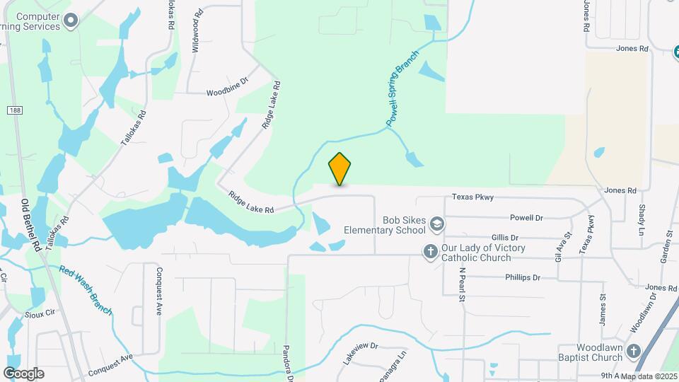 255 Ridge Lake Rd Map and Location Details