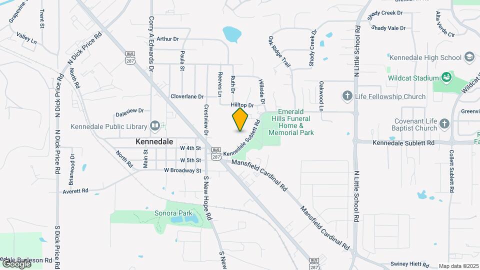Hammack Creek Apartments Map and Location Details