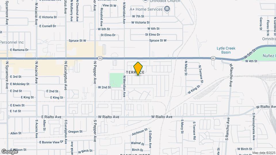 Meridian Terrace Mobile Home Mapa y Detalles de la Ubicación