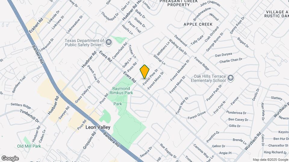 7015 Forest Pine St Map and Location Details